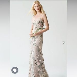 Jenny Yoo Julianna Bridesmaids Gown - Enchanted Floral Soft Blush
